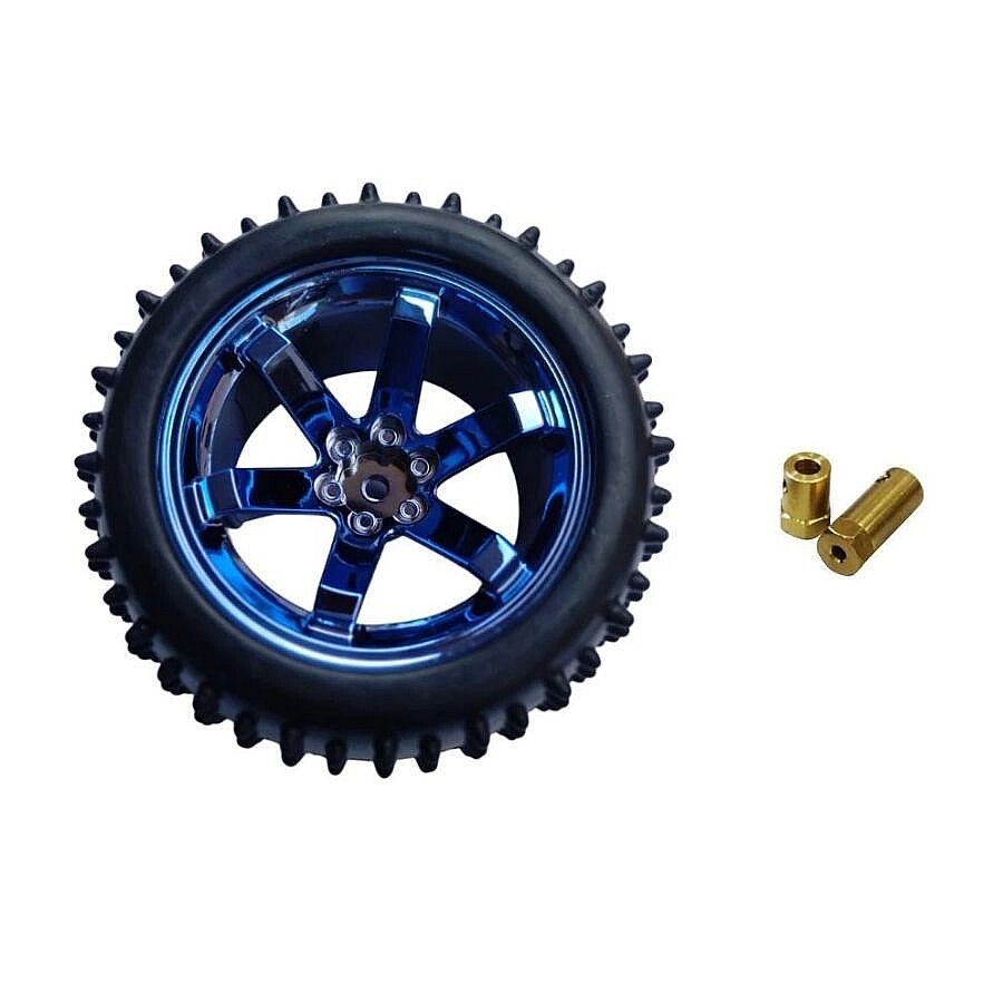 Büyük Arazi Tekerleği 85x38mm - Mavi