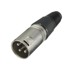 Canon / XLR 3 Pin Jack - Erkek