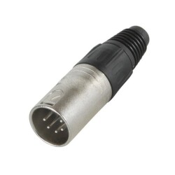Canon / XLR 5 Pin Jack - Male