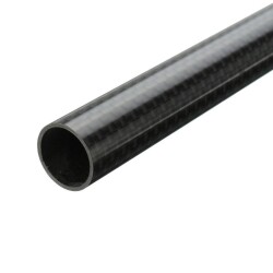 Carbon Fiber Pipe 3K 18x16x500mm