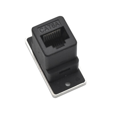 CAT6A RJ45 Dişi Panel Tipi Konnektör - SCAT6A-C - 2