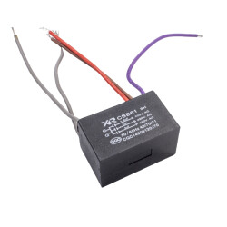 CBB61 1.5uF/2uF/3uF 450V Wired Boxed Permanent Capacitor