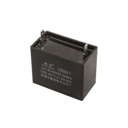 CBB61 8uF 500VAC Boxed Capacitor