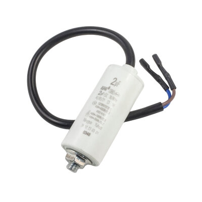 CBB65 2uF 450V Kablolu Daimi Kondansatör - 1
