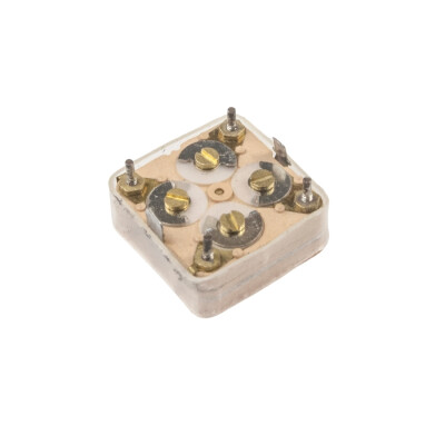 CBM-444HF 2x20pF Değişken Ayarlı Kapasitör - FM Radyo Variable - 2