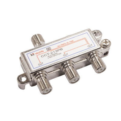 CCT-213PB 3 Way CATV Satellite Antenna Multiplexer Splitter - 1
