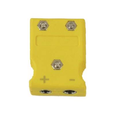 CK-45SR-Dişi - NiCr-Ni Termokupl Priz Sarı - 1