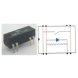 CMDA 100 5 Reed Röle Tek Kontak N/O 5VDC 0.5A - 2