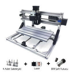 CNC2418 15000mW Lazerli CNC Makinesi - Kesim Tezgahı - 2