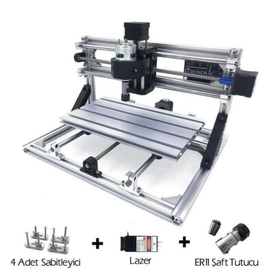 CNC2418 15000mW Lazerli CNC Makinesi - Kesim Tezgahı - 2