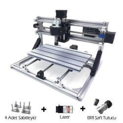 CNC2418 2500mW Lazerli CNC Makinesi - Kesim Tezgahı - 2