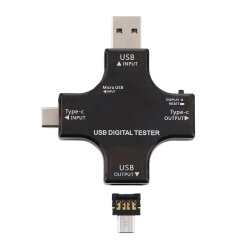 Çok İşlevli Type-C+USB Dijital Test Cihazı - 2