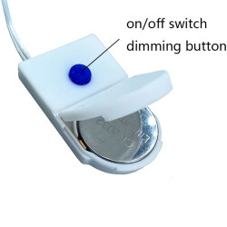 CR2032 Flip-Flop Kapaklı Beyaz Pil Yuvası - 3 Mod - 2