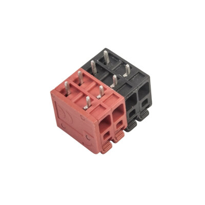 CS350-13-500R 5.08mm 4-Pin Claw Junction Box Terminal Block - 2