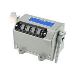 D-70 5 Digit Manual Pull Mechanical Counter