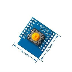 D1 Mini Buton Shield Modülü Arduino Uyumlu - 3