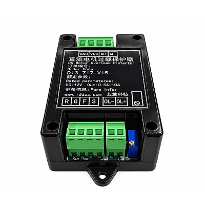 D13-717-V15 DC 24V 10A Motor Overload, Overcurrent, and Short-Circuit Protector - 1