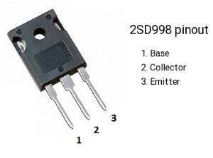 D998 TO-3P NPN Transistör - 2
