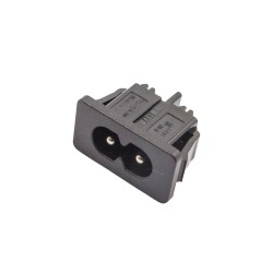 DB-8 Double Male Power Socket Panel Type