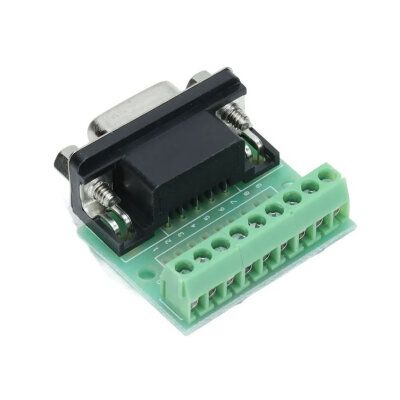 DB9 9-Pin Dişi Terminal Block Adaptörü - 2