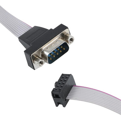 DB9 Male - 10-Pin Motherboard Connection Cable - 50cm - 2