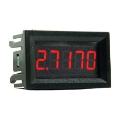 DC 0-3.0000A Yüksek Hassasiyetli Dijital Ampermetre - Kırmızı