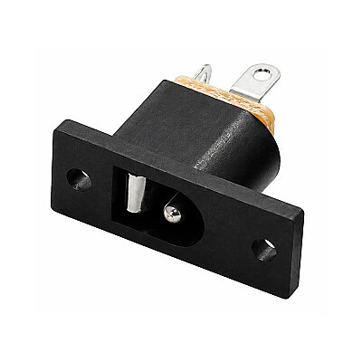 DC-019 5.5x2.1mm Panel Tipi DC Jack Şasesi - Jak Girişi - 1