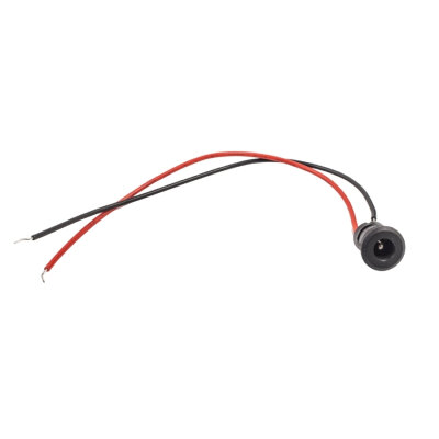 DC-022E 5.5x2.1mm Kablolu DC Jack Şasesi - 1