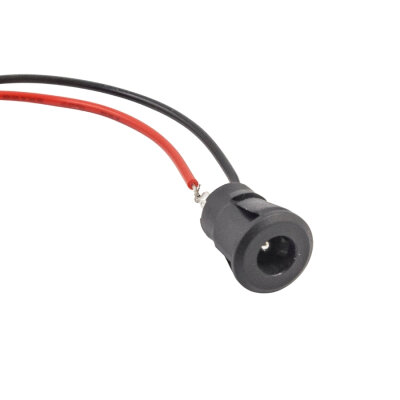 DC-022E 5.5x2.1mm Kablolu DC Jack Şasesi - 3