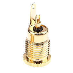 DC-099 5.5x2.1mm Gold Metal DC Jack Şasesi - Jak Girişi - 2
