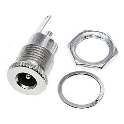 DC-099 5.5x2.5mm Metal DC Jack Chassis - Jack Input - 2