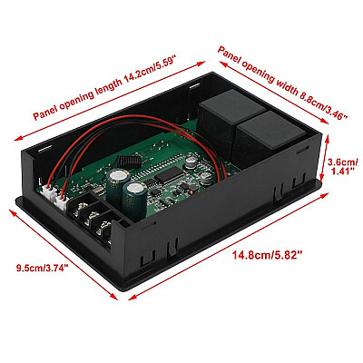 DC 10-55V 60A PWM Motor Speed ​​and Direction Control Board with Remote Control - 4