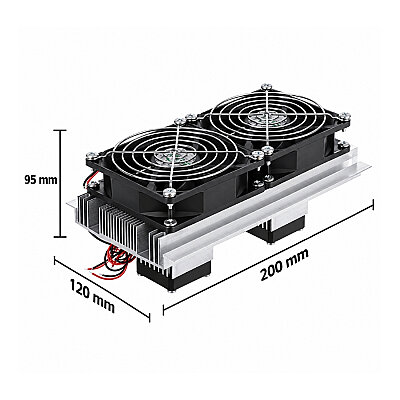 DC 12V 120W TEC1-12706 Termoelektrik Peltier Soğutma Sistemi - 3