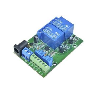 DC 12V 2-Kanal LM393 Voltaj Karşılaştırıcı Röle Modülü - 1