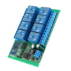DC 12V 8 Kanal Bluetooth Röle Modülü - BT21A08 - 2