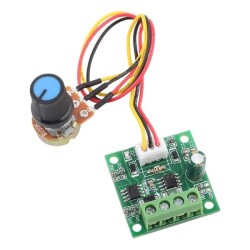 DC 1.8-15V 2A PWM DC Motor Speed ​​Control Module - 1803BW