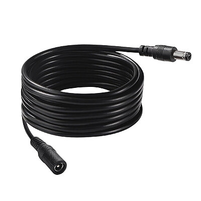 DC 5.5x2.1mm Adaptör Uzatma Kablosu - 10 Metre - 1