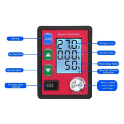 DC 6-55V 15A PWM Kumandalı  Motor Hız ve Yön Kontrol Kartı - 3