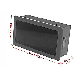 DC 8-24V 10-9999RPM Takometre / Devir Hız Ölçer + NJK-5002C NPN NO Proximity Hall Sensörü - 3
