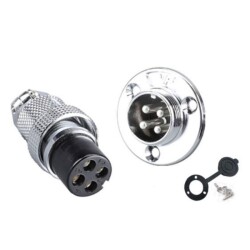 DF20 4 Pin 20mm Waterproof Connector Kit