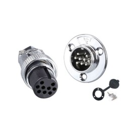 DF20 9 Pin 20mm Waterproof Connector Kit