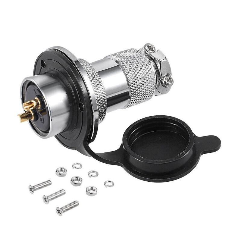 DF25 2 Pin 25mm Su Geçirmez Konnektör Takımı
