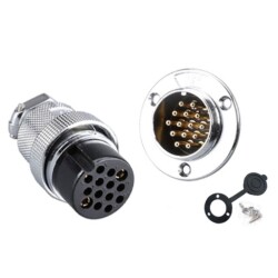 DF30 14 Pin 30mm Waterproof Connector Kit