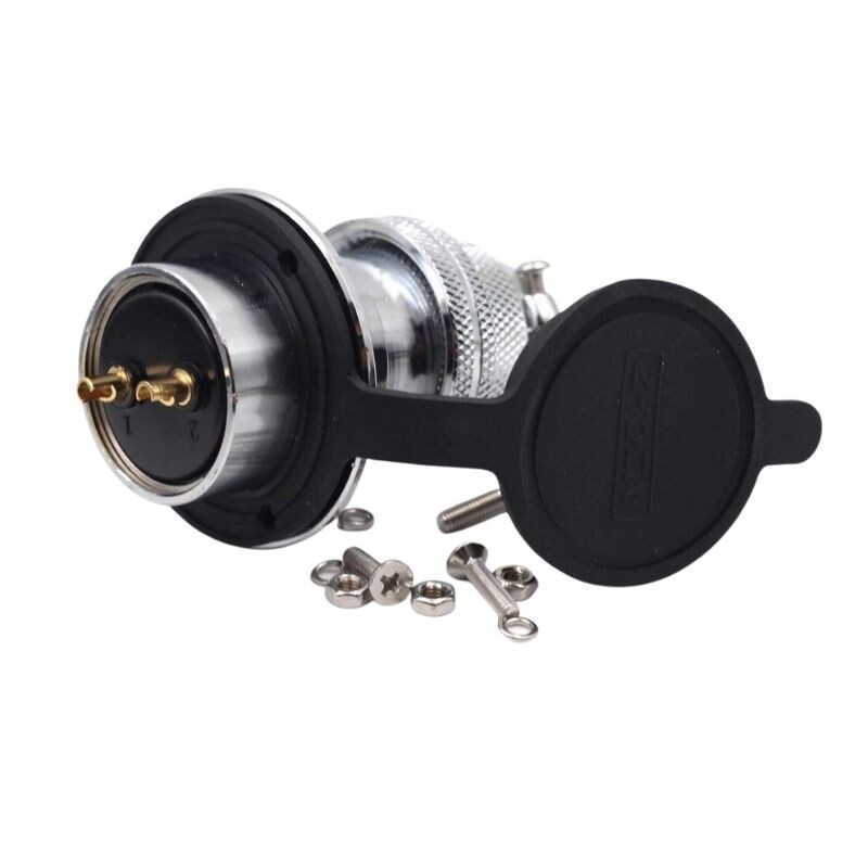 DF30 2 Pin 30mm Su Geçirmez Konnektör Takımı