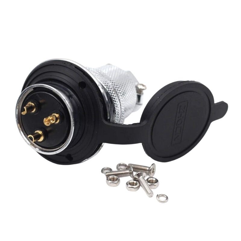 DF30 3 Pin 30mm Su Geçirmez Konnektör Takımı