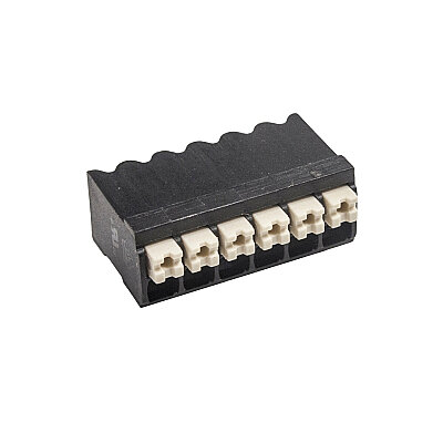 DG212R-THR-3.5-06P 6-Pin 3.5mm Spring Terminal Block - 2