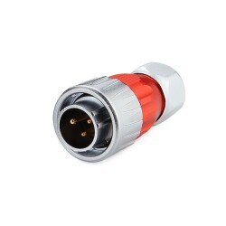 DH-20-C03PE-03-001 3-Pin Waterproof Connector - Male