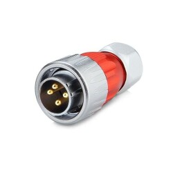 DH-20-C04PE-03-001 4-Pin Waterproof Connector - Male