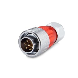 DH-20-C07PE-03-001 7-Pin Waterproof Connector - Male