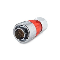 DH-20-C12PE-03-001 12-Pin Waterproof Connector - Male